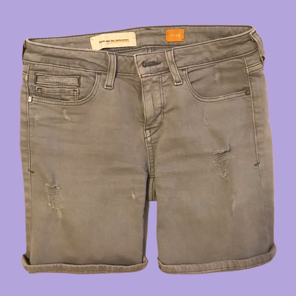 Anthropologie Pilcro and the letterman shorts